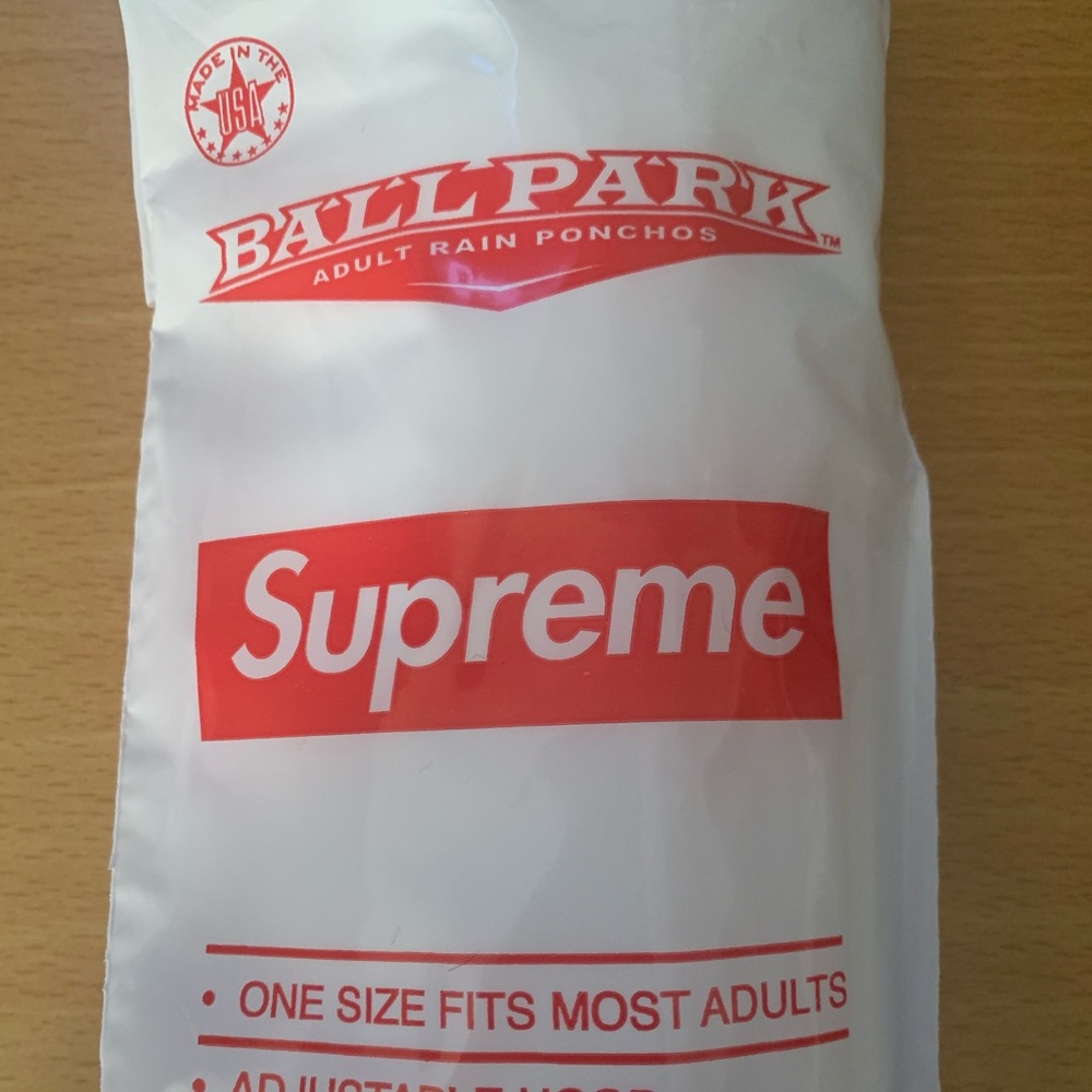 Supreme ballpark poncho
